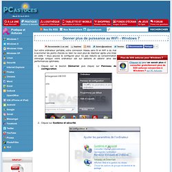 Donner plus de puissance au WiFi - Windows 7