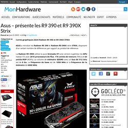 Asus -dévoile les R9 390 et R9 390X Strix