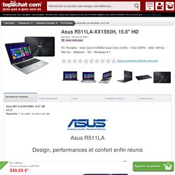 Asus R511LA-XX1593H, 15.6" HD