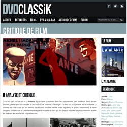 L'Atalante de Jean Vigo (1934) - Analyse et critique du film