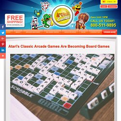 Atari’s Classic Arcade Games Are Becoming Board Games