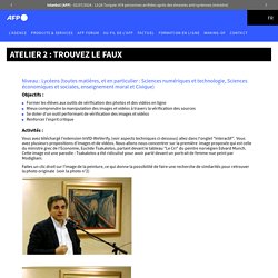 Atelier 2 : trouvez le faux 