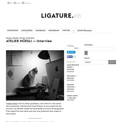Atelier Müesli – Interview