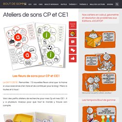 Ateliers de sons CP et CE1