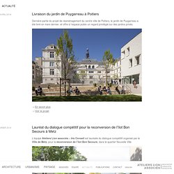Ateliers Lion associés - Architectes Urbanistes Paysagistes - CONTACT