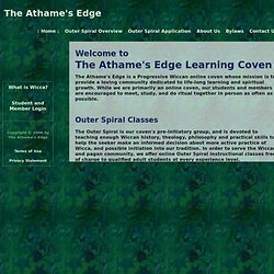 > <title>The Athame's Edge Online Wiccan Learning Coven