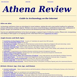 Athena Review: Guide to Archaeology on the Internet