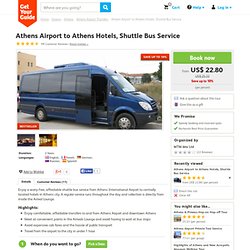 Athens Airport to Athens Hotels, Shuttle Bus Service, Athens