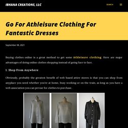 Go For Athleisure Clothing For Fantastic Dresses