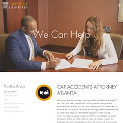 Car Wreck Lawyer Atlanta GA — The Spencer Law Firm