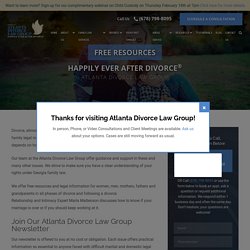 Atlanta Divorce Law Group Free Resources