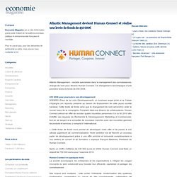 Levée de fonds Human Connect Atlantic Management