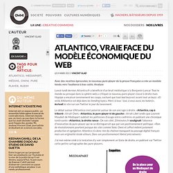 Atlantico, vraie face du modèle économique du web