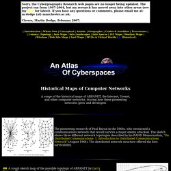 An Atlas of Cyberspaces- Historical Maps