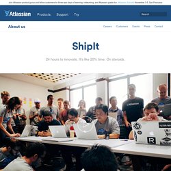 ShipIt Days - 24 hours to deliver projects