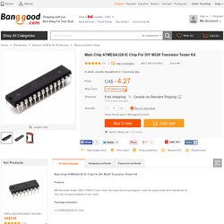Main Chip ATMEGA328 IC Chip For DIY M328 Transistor Tester Kit Sale-Banggood.com