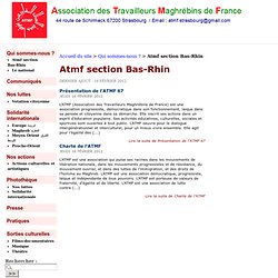section Bas-Rhin - Atmf Strasbourg