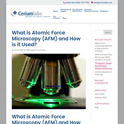 What is Atomic Force Microscopy (AFM) and How is it Used?