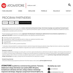 system e-commerce klasy premium - Program partnerski