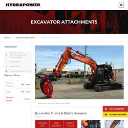 Excavator Attachments