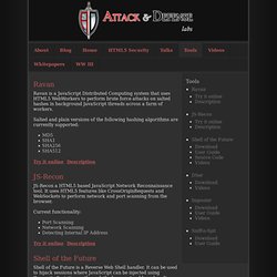 Attack and Defense Labs - Tools