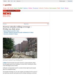 Oslo explosion - live coverage