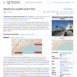 Attentat du 14 juillet 2016 à Nice
