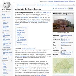 Attentats de Ouagadougou