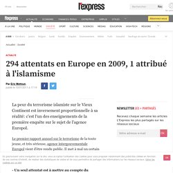 294 attentats en Europe en 2009, 1 attribué au terrorisme islamiste