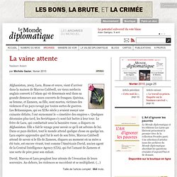 « La Vaine Attente », Nadeem Aslam, par Michèle Gazier