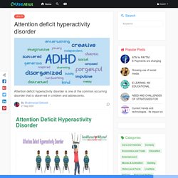 Attention deficit hyperactivity disorder