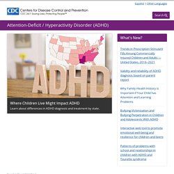 Attention Deficit Hyperactivity Disorder(ADHD) Homepage - NCBDDD