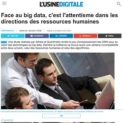 Face au big data, c'est l'attentisme dans les directions des ressources humaines