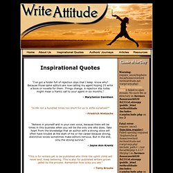 Write Attitude - Inspiration for Writers