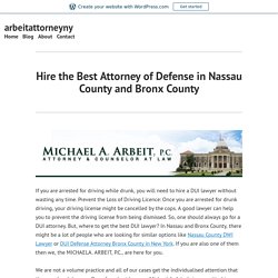 DUI Defense Attorney Bronx County in New York