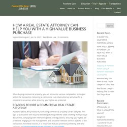 Commercial Real Estate Attorney Los Angeles