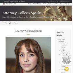 Attorney Colleen Sparks - Talkov Law