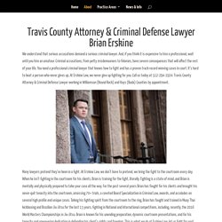 Travis County Attorney & Criminal Defense Lawyer - Brian Erskine Law
