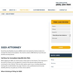 Social Security Disability Attorney