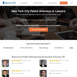 Best Patent Attorneys in New York City