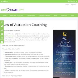 What is a Law of Attraction (LOA) Life Coach