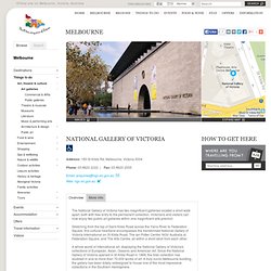 National Gallery of Victoria, Attraction, Melbourne, Victoria, Australia