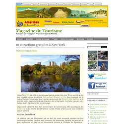 10 attractions gratuites à New York