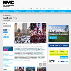 Must-See New York – Top NYC Attractions, Landmarks, Statue of Liberty, Empire State Building