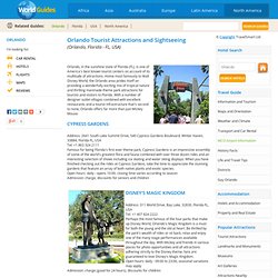 Orlando Tourist Attractions and Sightseeing: Orlando, Florida - FL, USA