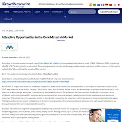Attractive Opportunities in the Core Materials Market
