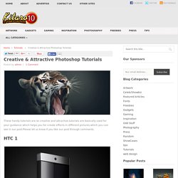 Creative & Attractive Photoshop Tutorials