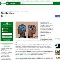 The Psychology of Attribution