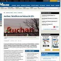 Auchan : bénéfices en baisse de 30%