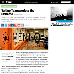 Most Audacious Companies: Menlo Innovations